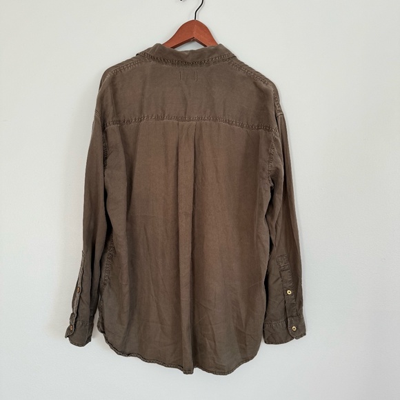 Wilfred Khaki Utility Shirt - Picture 4 of 6